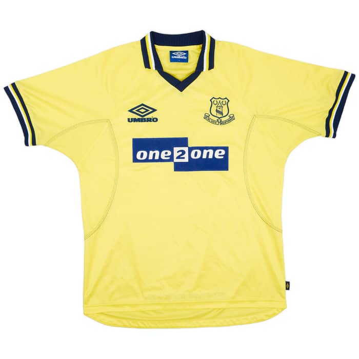 1998-99 Everton Third Shirt Ferguson #9 - 6/10 - (L)