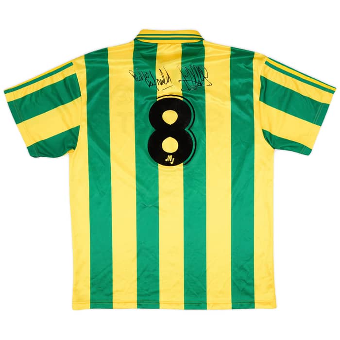 1995-96 Nantes Home Shirt Reynald Pedros #8 - 8/10 - (XL)