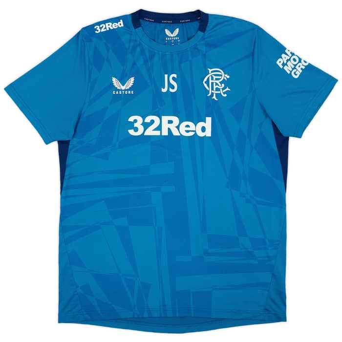 2023-24 Rangers Staff Issue Training Shirt - 7/10