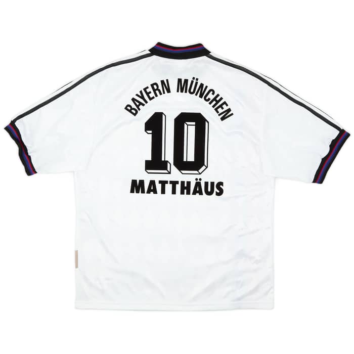 1996-98 Bayern Munich Away Shirt Matthaus #10 (L)