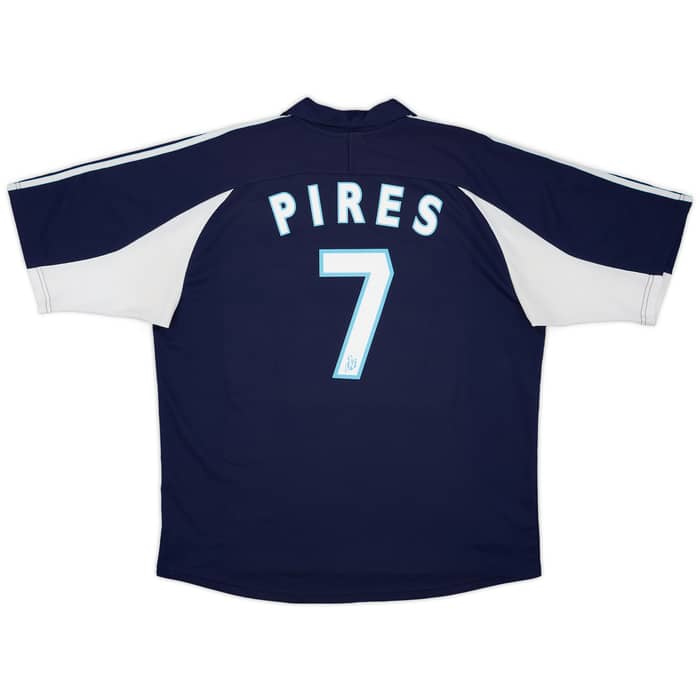 1999-00 Olympique Marseille Away Shirt Pires #7 - 8/10 - (XL)