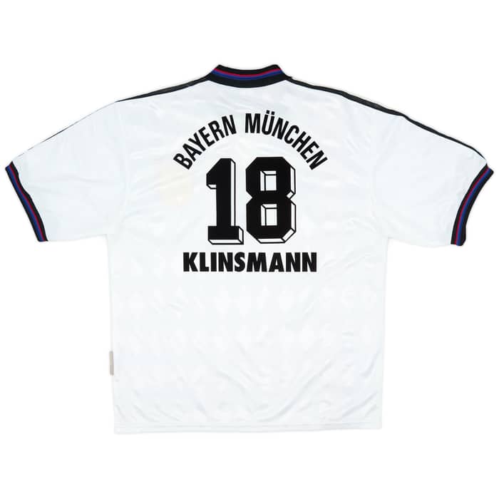 1996-98 Bayern Munich Away Shirt Klinsmann #18