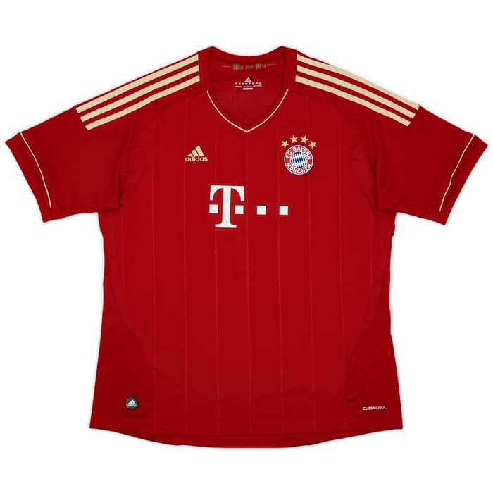 2011-13 Bayern Munich Home Shirt Alaba #27 - 4/10 - (XL)