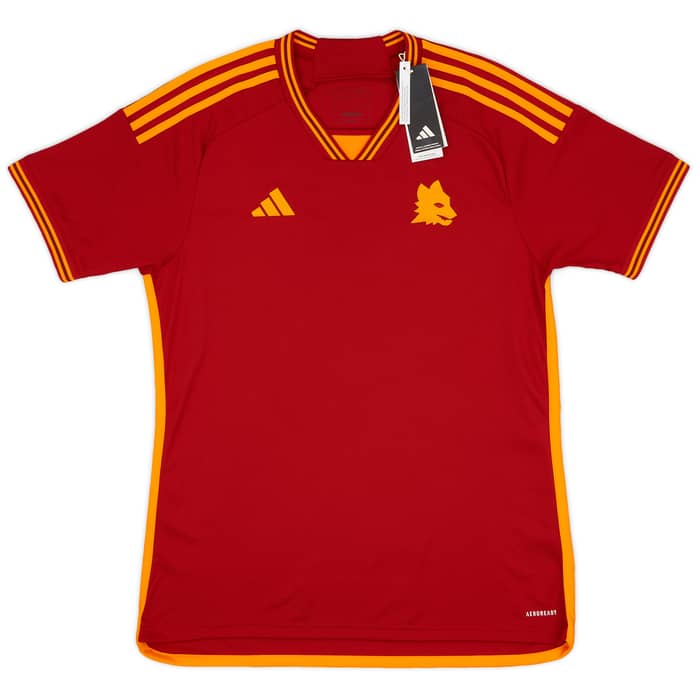 2023-24 Roma Home Shirt Abraham #9