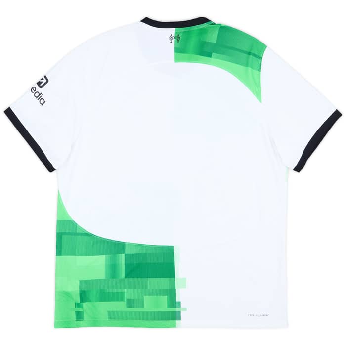 2023-24 Liverpool Authentic Away Shirt - 9/10 - (XXL)