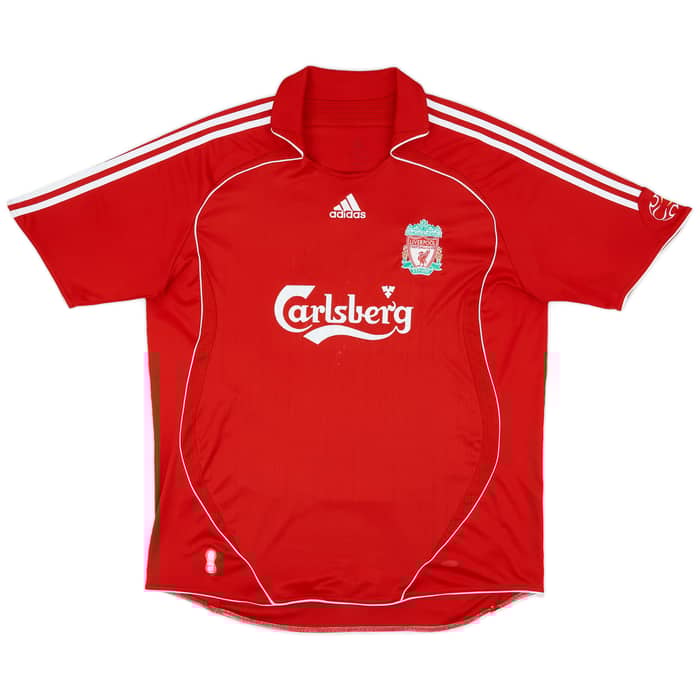 2006-08 Liverpool Home Shirt Alonso #14 - 5/10 - (XL)