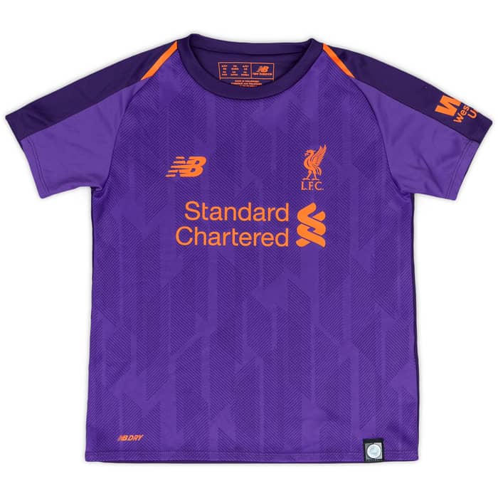2018-19 Liverpool Away Shirt - 9/10 - (4-5Y)