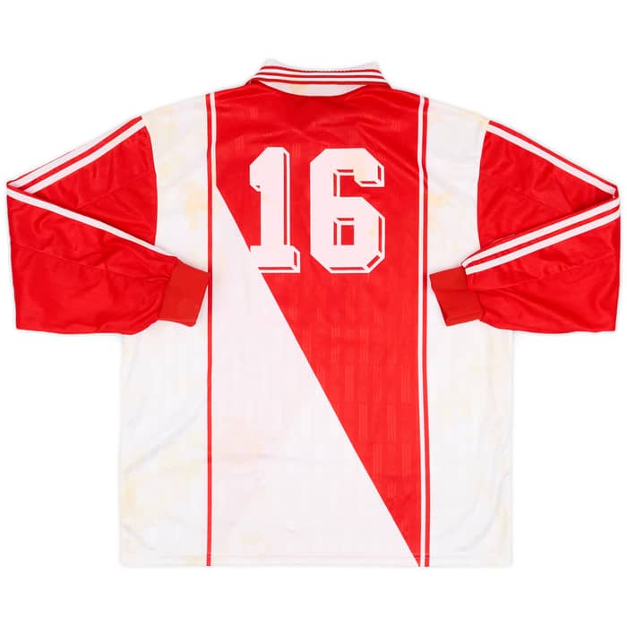 1996-98 Monaco Match Issue Home Shirt #16