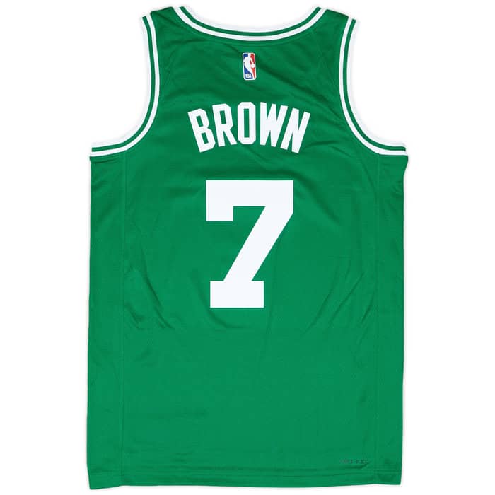 2017-25 Boston Celtics Brown #7 Nike Swingman Away Jersey (S)