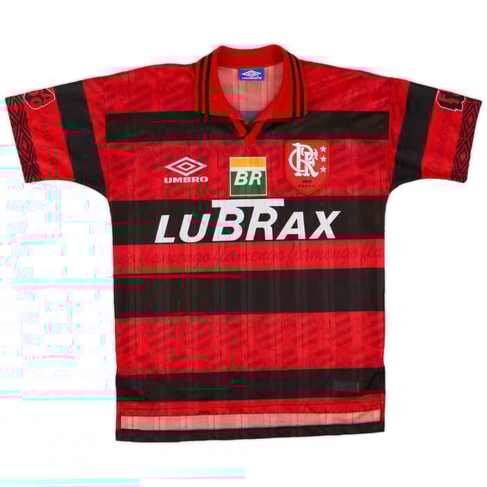 1995-96 Flamengo Centenary Home Shirt - 9/10 - (M)