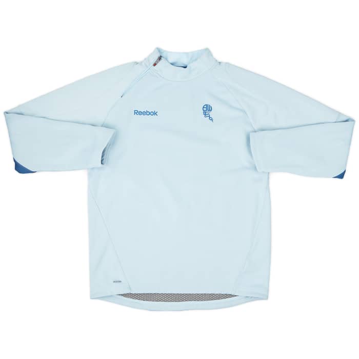 2007-08 Bolton Reebok 1/4 Zip Training Top - 7/10 - (L)