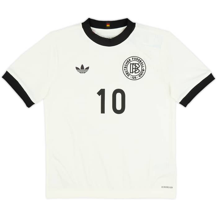 2025-26 Germany 125th Anniversary L/S Shirt Musiala #10 (KIDS)