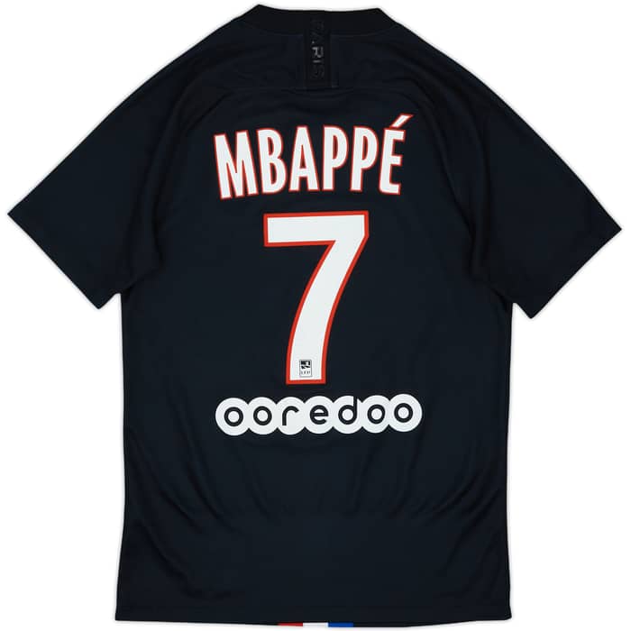 2019-20 Paris Saint-Germain Fourth Shirt Mbappe #7 - 10/10 - (S)