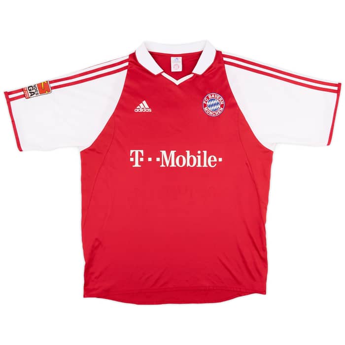 2003-04 Bayern Munich Home Shirt Makaay #10 - 4/10 - (L)