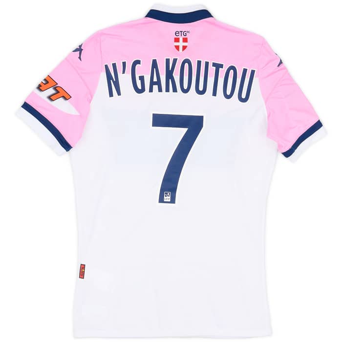 2015-16 Evian Home Shirt N'Gakoutou #7 - 8/10 - (S)