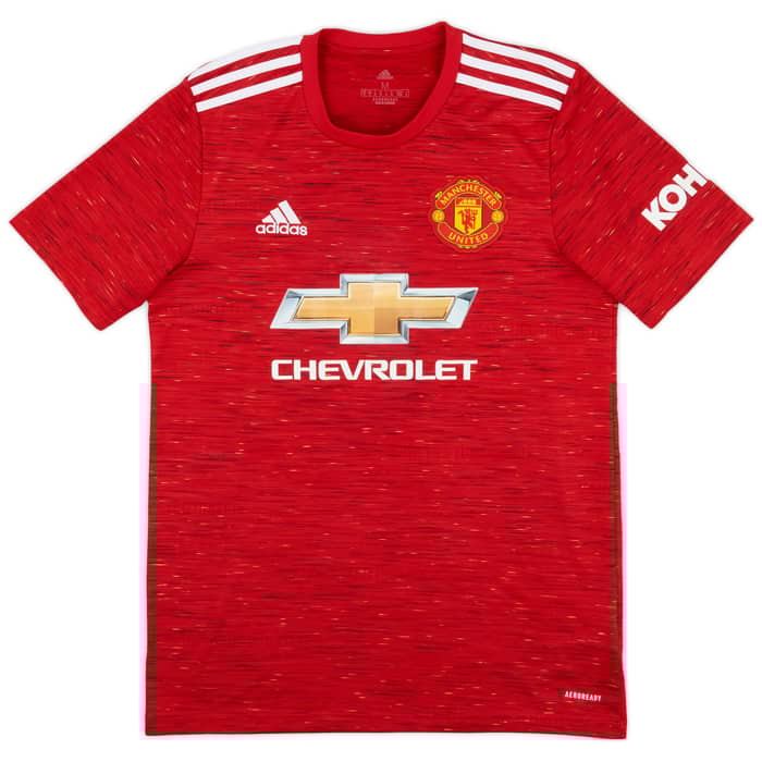 2020-21 Manchester United Home Shirt Mata #8 - 5/10 - (M)