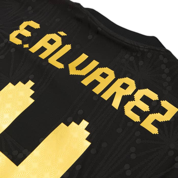 2025 Mexico Authentic Gold Cup L/S Shirt E.Alvarez #4