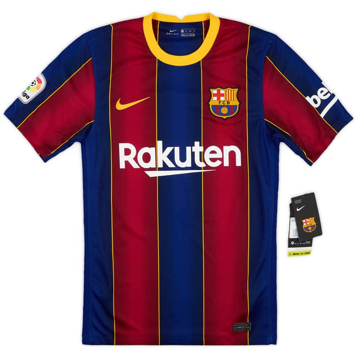 2020-21 Barcelona Home Shirt Messi #10 (XS)