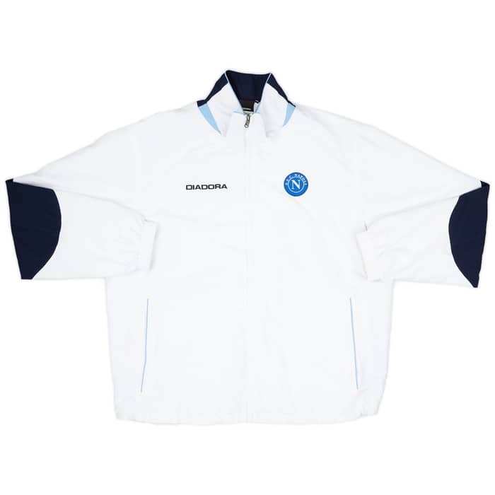 2002-03 Napoli Diadora Track Jacket - 9/10 - (XXL)