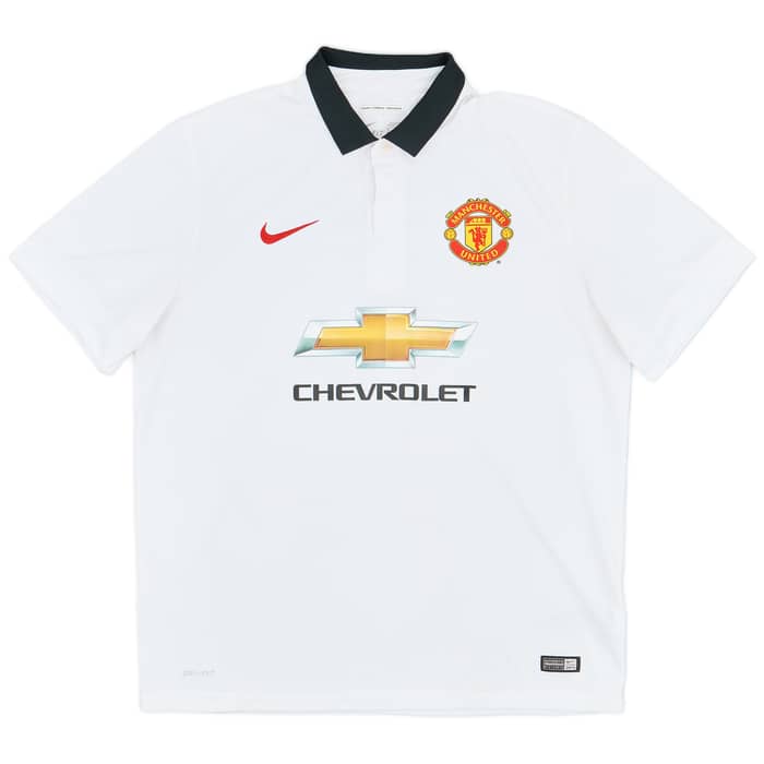 2014-15 Manchester United Away Shirt Mata #8 - 9/10 - (XL)