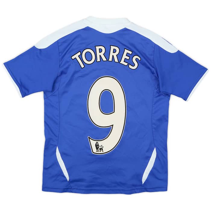 2011-12 Chelsea Home Shirt Torres #9 - 7/10 - (S.Boys)