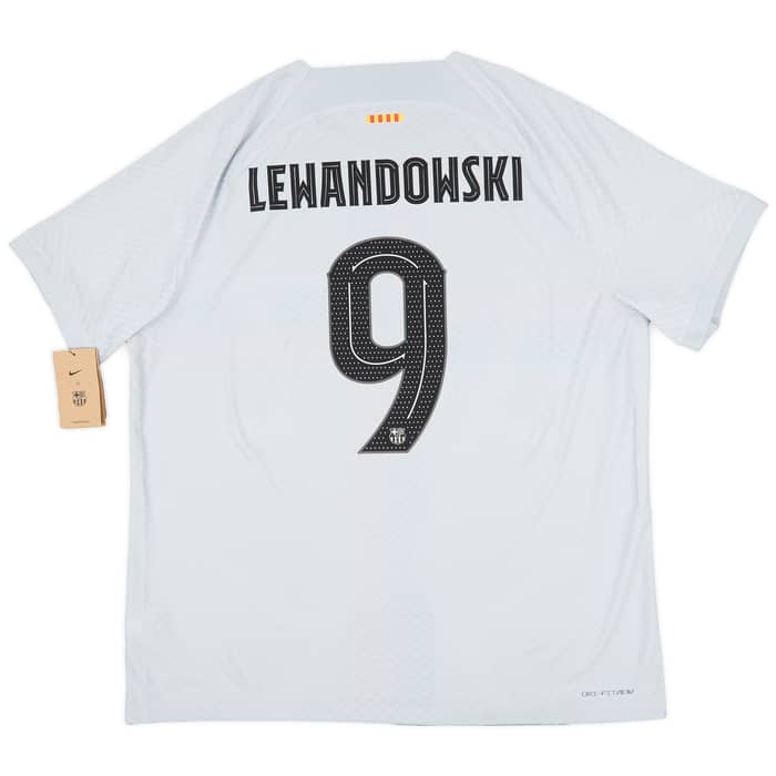 2022-23 Barcelona Third Shirt Lewandowski #9 (XXL)