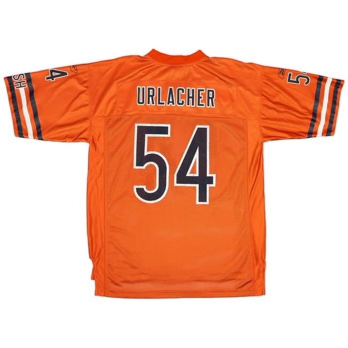 2004 Chicago Bears Urlacher #54 Reebok On Field Jersey (Alternate) L