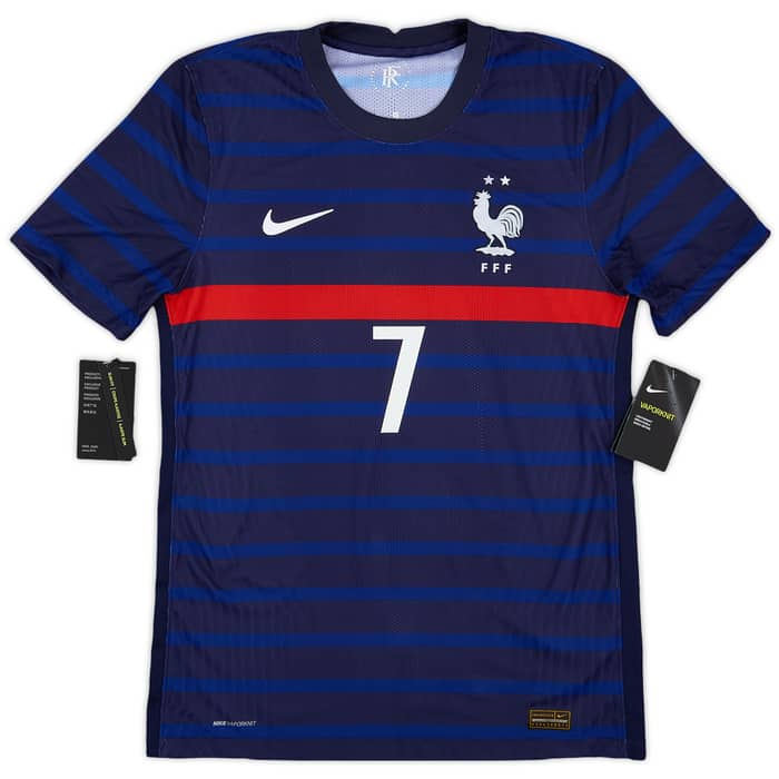 2020-21 France Authentic Home Shirt Griezmann #7 (S)