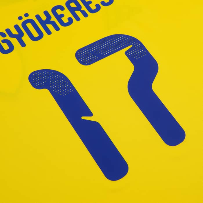 2026-27 Sweden Home Shirt Gyokeres #17 (KIDS)