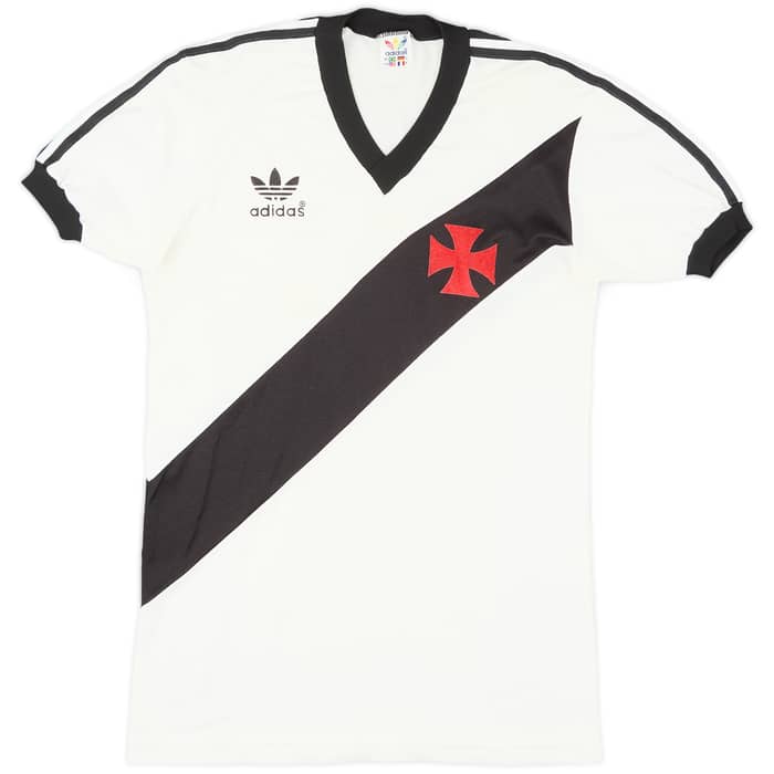 1982-83 Vasco Da Gama Signed Away Shirt - 8/10 - (M)