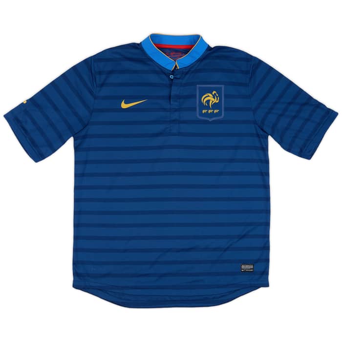2012-13 France Player Issue Home Shirt #7 - 8/10 - (L)
