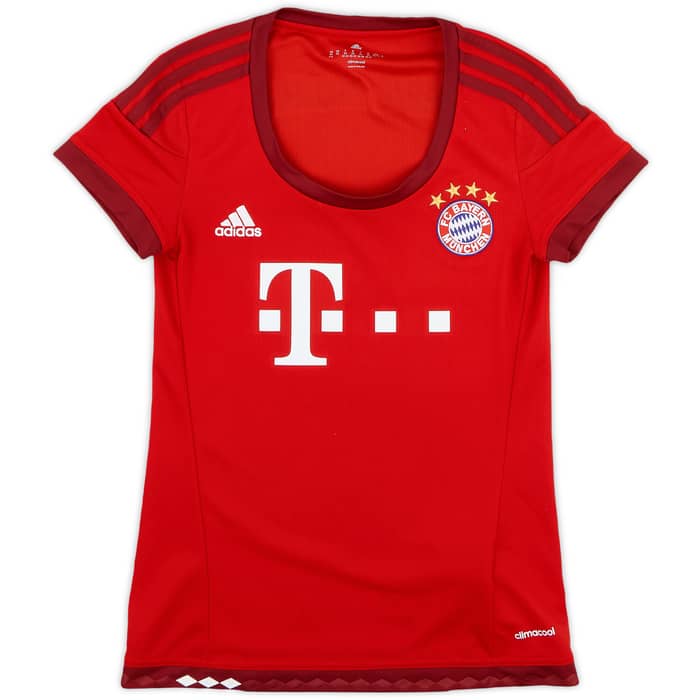 2015-16 Bayern Munich Home Shirt - 9/10 - (Women's XS)