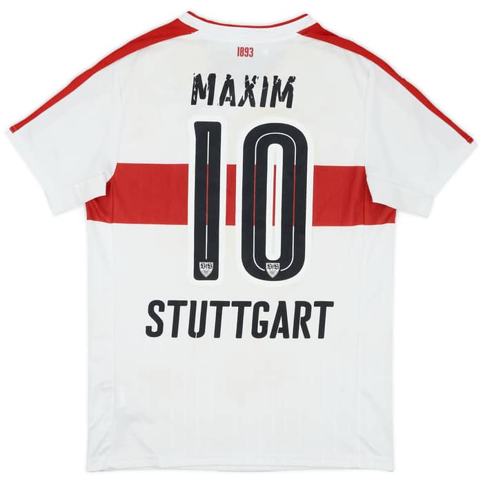 2016-17 Stuttgart Home Shirt Maxim #10 - 4/10 - (S)