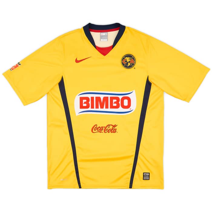 2008-09 Club America Home Shirt F. Insua #8 - 7/10 - (M)