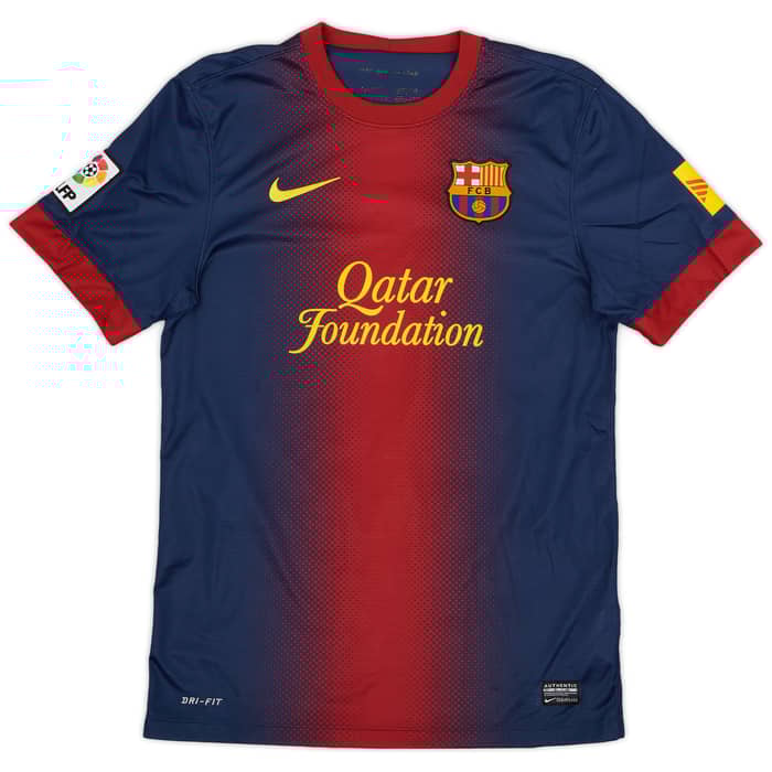 2012-13 Barcelona Home Shirt Messi #10 - 7/10 - (S)