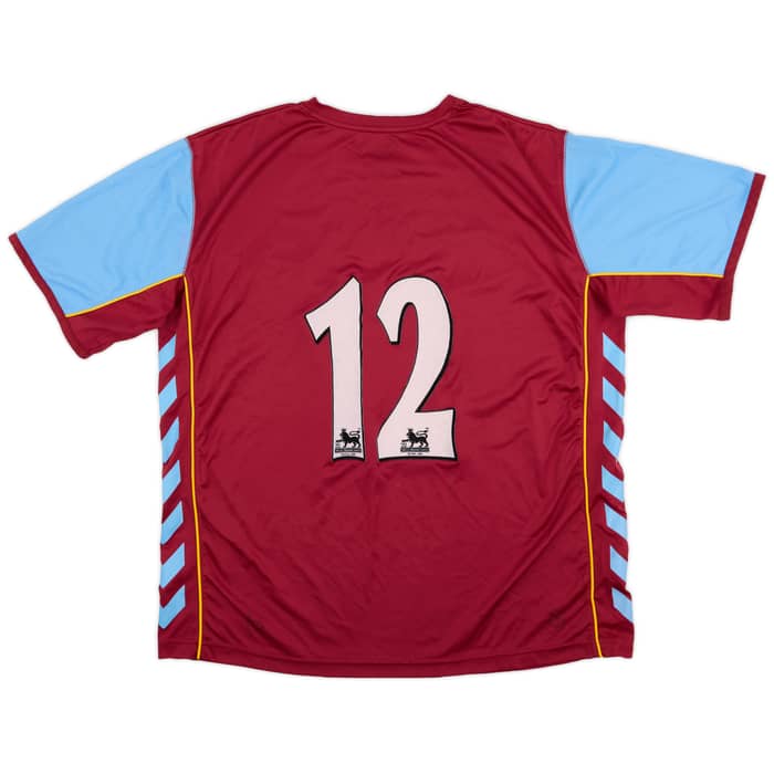 2005-06 Aston Villa Home Shirt #12 - 7/10 - (XL)