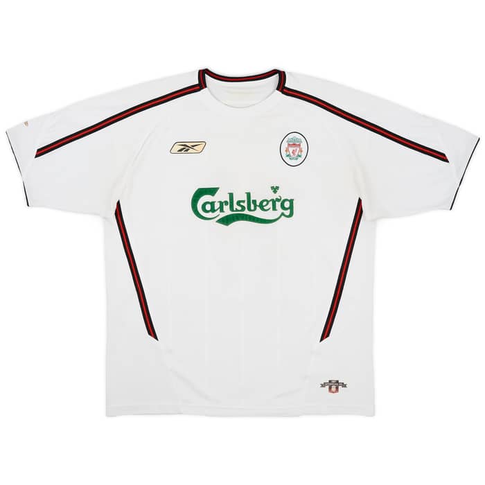 2003-04 Liverpool Away Shirt Gerrard #17 - 7/10 - (XL)