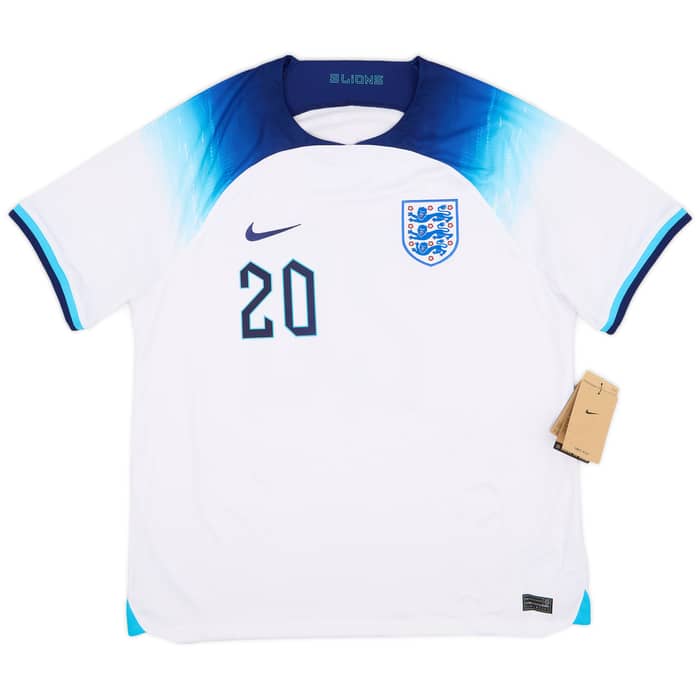 2022-23 England Home Shirt Foden #20 (XL)
