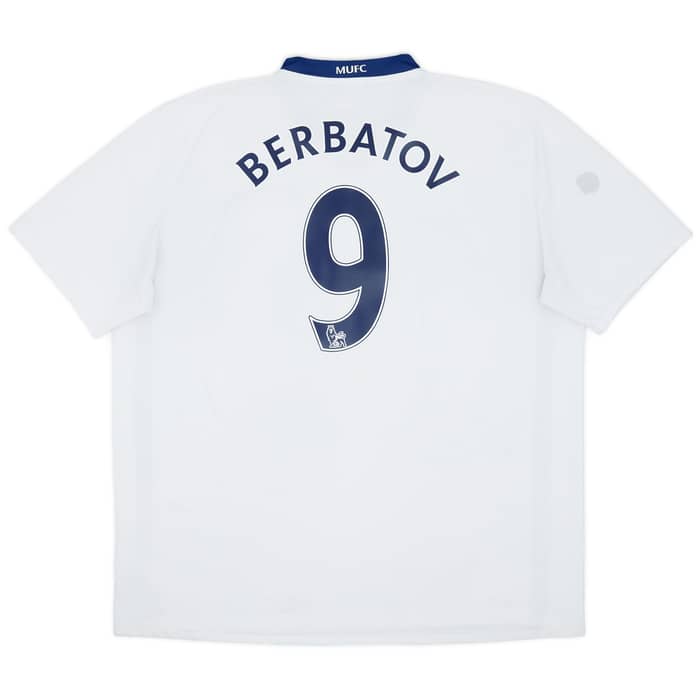 2008-10 Manchester United Away Shirt Berbatov #9 - 6/10 - (XXL)