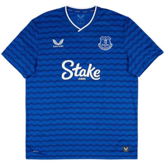 2025-26 Everton Home Shirt Grealish #18