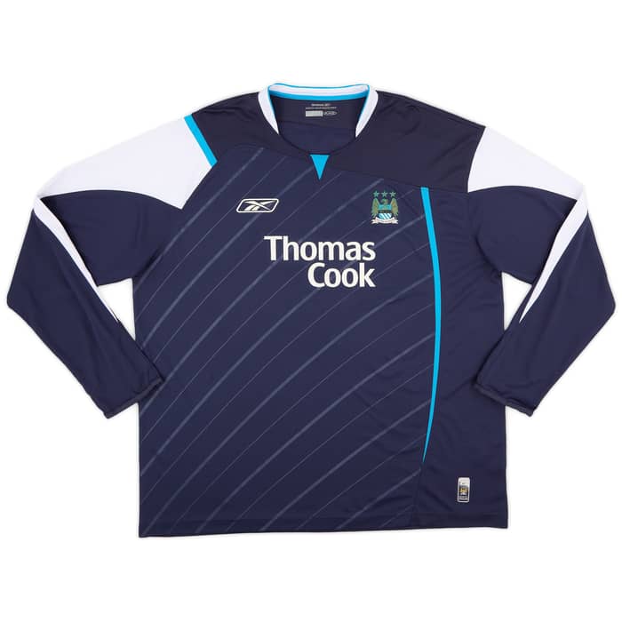 2005-06 Manchester City Away L/S Shirt Reyna #6 - 6/10 - (XXL)