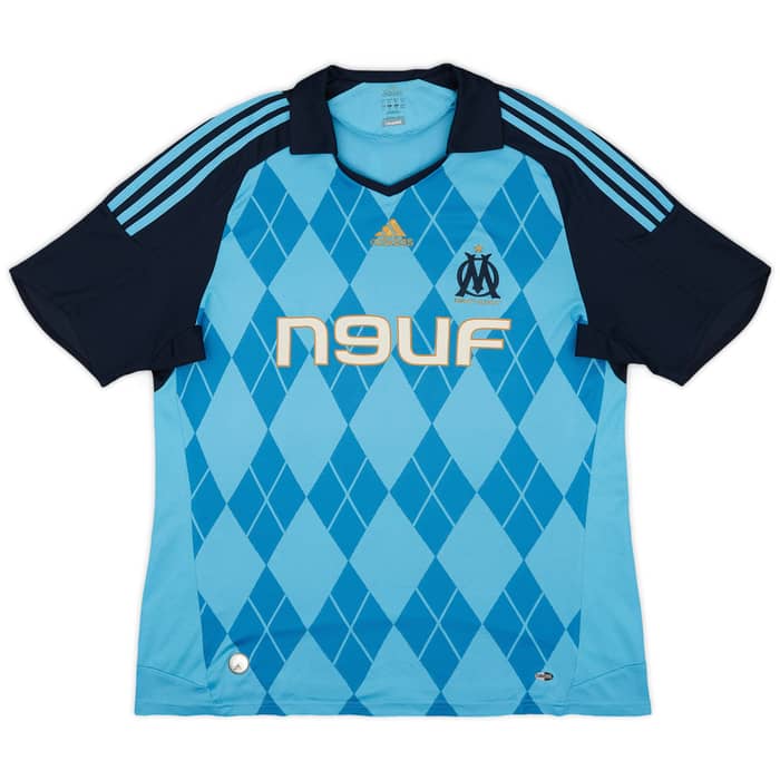 2008-09 Olympique Marseille Away Shirt Ben Arfa #20 - 8/10 - (XL)