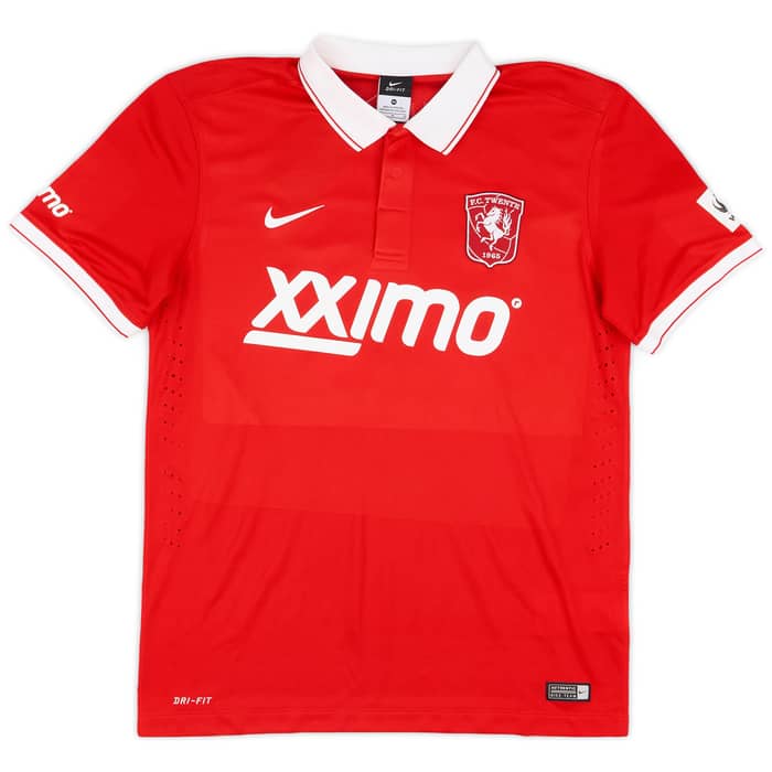 2014-15 FC Twente Match Issue Home Shirt Kusk #33
