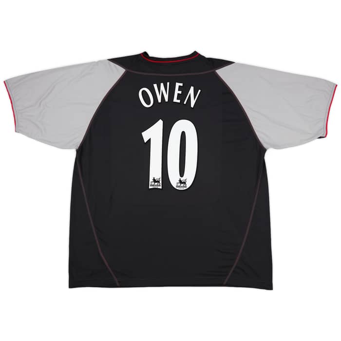 2002-04 Liverpool Away Shirt Owen #10 - 8/10 - (XXL)