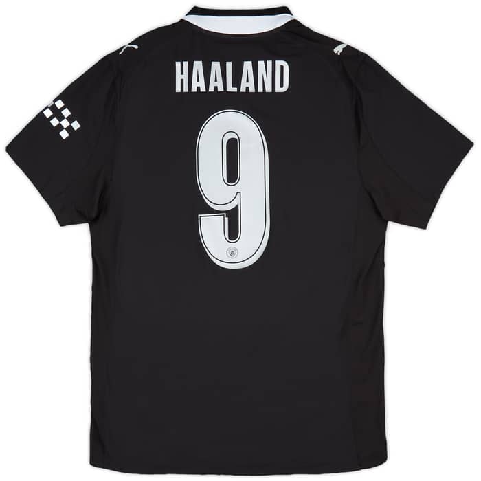 2025-26 Manchester City Authentic Away Shirt Haaland #9