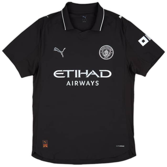 2025-26 Manchester City Authentic Away Shirt Haaland #9