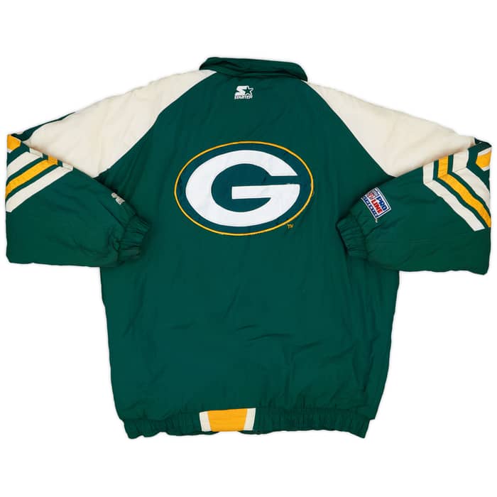 1990s Green Bay Packers Starter Rain Coat - 6/10 - (XL)