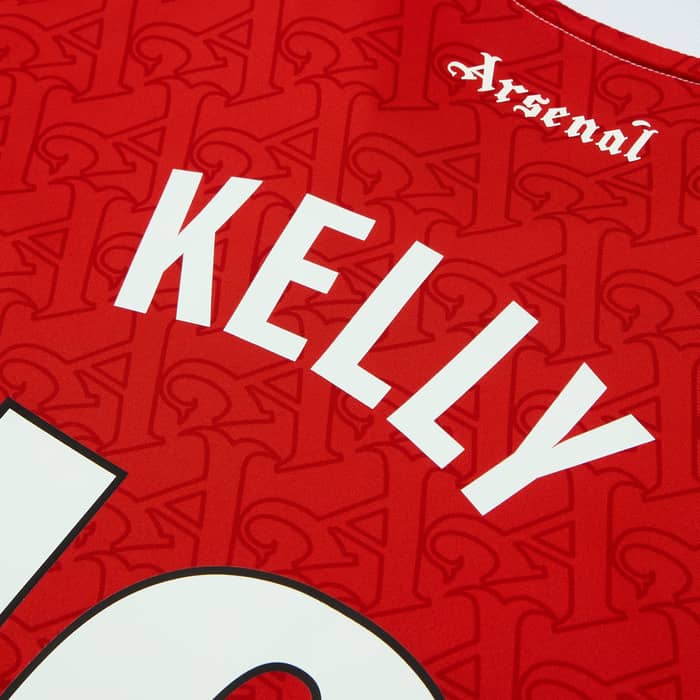 2025-26 Arsenal Home Shirt Kelly #18 (Unisex fit)