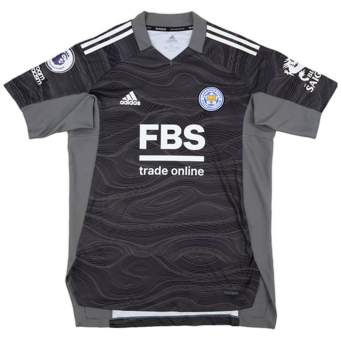 2021-22 Leicester Match Issue GK Shirt Jakupovic #35