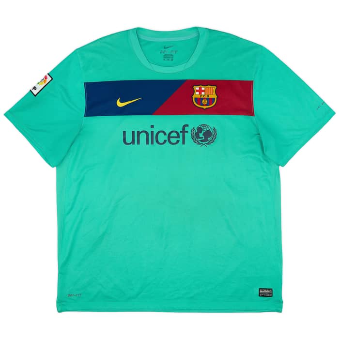 2010-11 Barcelona Away Shirt Messi #10 - 6/10 - (XXL)